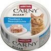 animonda Carny Ocean 12 x 80 g Pacco misto Umido per gatto - Tonno + Frutti di Mare