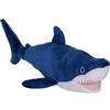 Wild Republic Cuddlekins Eco Squalo Mako, Peluche, 30 cm, Giocattolo di Peluche, Riempimento con Bottiglie d'Acqua Riciclate Filate, Ecologico