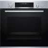 Bosch Forno Elettrico da Incasso Ventilato Multifunzione con Grill Cottura a Vapore 71 Litri 60 cm Classe A colore Acciaio Inox - HRA558BS1