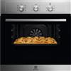 Electrolux Forno Elettrico Ventilato con Grill da Incasso Multifunzione 58 Litri Classe A Larghezza 60 cm colore Acciaio - EOH2H00BX