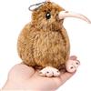 Tiny Heart Kiwi uccello Peluche Realistica Peluche Animale Adorabile Regali Morbidi e Carini Kiwi uccello Peluche per Bambini Ragazzi e Ragazze Giocattoli Peluche per bambini marrone 12cm/4"