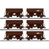 Märklin MARKLIN art. 46308 OBB confezione 6 carri a 2 assi Tdrrs Rail Cargo Austria ep.