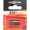 ANSMANN 1510-0006 A10 Pile, Batteria Alcaline 9V, Mn10, Lr10