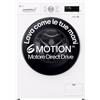 LG F4NX1008NWK Lavatrice smart 8kg, Classe A, 1400 giri, 6 Motion, Allergy Care, Bianca
