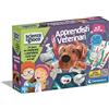 Clementoni Lab-Apprendisti kit esperimenti di scienza, gioco scientifico bambini 5 anni+, laboratorio veterinario, versione in italiano, Made in Italy, Multicolore, Medio, 19267