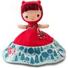 LILLIPUTIENS - Marionetta reversibile Cappuccetto Rosso - 3 personaggi in 1 - Racconto interattivo dai 12 mesi - Stimola l'immaginazione, la motricità e la vista - Racconta la storia con la marionetta