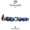Tamashii Bracciale Pietra Tibetano Agata Blu Striata Tamashii Unisex 1 giro BHS900-141