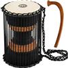 Meinl Percussion ATD-M, Talking Drum africano, Misura Media 7, 17.78 cm, Marrone/Nero