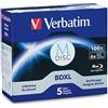 VERBATIM M-DISC BD-R XL 100GB/1-4X JEWELCASE (5 DISCOS)