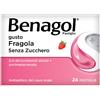 Reckitt Benckiser H.(It.) SpA BENAGOL 1,2 mg + 0,6 Pastiglie gusto Fragola Senza Zucchero 24 pz