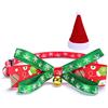 STWINKLE Collare per Cani, Collare di Natale Regolabile Adatto per Tutti i Cani Gatti, Anello Collo a Fiocco di Neve con Motivo Natalizio per Cagnolino, Accessori per Cravatte (XL, Rosso)