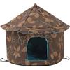 Generic Rifugio per gatti - Cuccia per gatti da esterno, Cuccia per gatti resistente alle intemperie | Cuccia per gatti impermeabile isolata, rifugio invernale all'aperto, cuccia per animali domestici, casa p