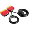 AGRISHOP Fanali Posteriori Rimorchio Magnetici 12VLed 5 Funzioni Kit Fanali Rimorchio 7Poli con Cavo 7.5M,Fari Posteriori Trattore Agricolo Impermeabile