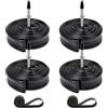 YunSCM 4Pcs 35/45-622 Camere d'aria 700CX35C/43C FV48mm Compatibile 700C pollice bike Camere d'aria 28x1.40 28x1.50 28x1.60 700x38C 700x40C 700x42C 700x43C