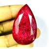 Glitzy Gems Enorme pietra preziosa sciolta certificata pera rubino rosso sangue naturale ...