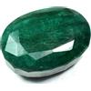 Glitzy Gems Enorme pietra preziosa ovale estratta estratta con smeraldo verde naturale ce...