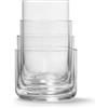 aarke Nesting Glasses, Vetro cristallo 4 x 290 ml, Lavabile in Lavastoviglie