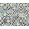 Vilber, moquette in vinile, piastrelle, corridoio, cucina, casa. Multicolore. Misure differenti. Misura: 155x200 cm. Evora 01.
