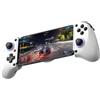AARONMEI Controller di gioco retrattile wireless per Switch/iOS/Android/PC/Tablet, Gamepad wireless con joystick effetto Hall/trigger Hall, con turbo/giroscopio a 6 assi/vibrazione (Bianco)