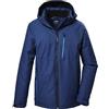 killtec Uomo Giacca funzionale/giubbotto da esterno con cappuccio senza zip KOW 7 MN JCKT, dunkelblau, XXL, 41845-000