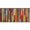 wash+dry tappeto Mikado Stripes 35x75cm, adatto per interni ed esterni, lavabile