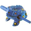 kidypool Frog Guiro Blocco di legno da 10,2 cm strumento musicale a percussione Strumento musicale Dimensioni perfette Legno Naturale Rana Güiro (blu)