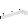 Inbagno Staffa reggimensola 39 cm, altezza regolabile, staffa per mensola a scomparsa portata 80 kg, per lavabi in resina console e sospesi