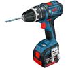 Bosch Trapano avvitatore a percussione 14,4 V Bosch gsb con valigetta e accessori
