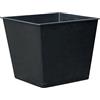 Dehner Vaso Universale per Piante, ca. 36 x 36 x 30 cm, in plastica, Nero