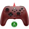 GameSir T7 Controller Cablato per Xbox Series X|S, Xbox One e Windows 10/11, Gamepad da Gioco Plug and Play con Joystick ad Effetto Hall/Trigger Hall, Jack Audio da 3,5 mm - Rosso