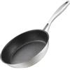 SILBERTHAL Padella antiaderente 20 cm - Acciaio inox senza PFOA - Induzione gas e forno