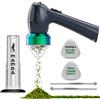 Mamba Grinder Elettrico V2-55 Charcoal Grey, Macina Spezie USB Ricaricabile 1500mAh, 55 mm, Macinatura Rapida a Una Mano con Imbuto per Coni, Capacità 2 g