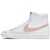 NIKE Blazer Mid '77, Sneaker Donna, White/Pink Oxford-Black-Summit White, 44.5 EU