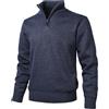 Herothorn Pullover in Pile da Uomo con Collo Alto e Zip Felpa in Micropile 1/4 di Zip a Manica Lunga Leggera a Collo Alto Lavorata a Maglia Pullover a Maglia Grossa Ispessita a Collo Alto