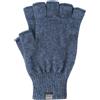 Noble Wilde, Possum - Guanti da donna senza dita, 40% Possum, 53% lana, 7% seta, papavero, XL