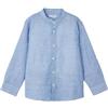Mayoral Camicia m/l c/Coreana Lino per Bambini e Ragazzi Mare 4 Anni (104cm)