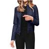 CXKOLD cappotto donna elegante lungo sotto giacca donna sotto giacca donna elegante panna giacca rossa donna giacca aviatore donna bomber giacca donna rembourrée giacca denim rosa blazer corto