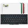 new net NewNet Keyboards - Tastiera Italiana Compatibile per Notebook Mac Book Air 11 A1465 Early 2014 (MD711LL/B - MD712LL/B) Early 2015 (MJVM2LL/A - MJVP2LL/A) Senza Frame