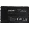 EXTENSILO batteria compatibile con Samsung SC-D6550, SC-D557, SC-D451, VP-D352, VP-D351i, VP-D351 videocamera camcorder (800mAh, 7,4V, Li-Ion)