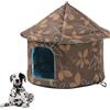 Generic Rifugio per gatti - Cuccia per gatti da esterno, Cuccia per gatti resistente alle intemperie | Cuccia per gatti impermeabile isolata, rifugio invernale all'aperto, cuccia per animali domestici, casa p
