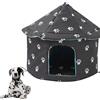 Generic Rifugio per gatti - Cuccia per gatti da esterno, Cuccia per gatti resistente alle intemperie | Cuccia per gatti impermeabile isolata, rifugio invernale all'aperto, cuccia per animali domestici, casa p