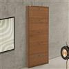Linea Azzurra Scarpiera Serena in Legno 5 Ante e Ripiani 180x65x15cm Made in Italy per Ingresso, Soggiorno, Camera da Letto