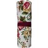 SalGiu Telo Arredo Copritutto Fantasia Rosa Floreale Gran Foulard Multiuso in Cotone Matrimoniale 240x260 cm (Bordeaux)