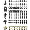 Flaconi 100PCS Clips Auto,Clip di Fissaggio per Auto,Viti Fisse per Parafango Auto Carrozzeria,Viti e Bulloni Auto Clip in Plastica Rivetti Fasteners,per La Piastra Decorativa Interna del Veicolo