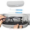 Coleya Custodie Occhiali Compatibile con VW T-ROC 2018 2019 2020 2021 2022 2023 2024, Porta Occhiali per Auto, Supporti per Occhiali da Sole, Scatola Occhiali da T ROC Accessori (Grigio)