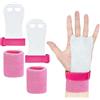 CZ Store® - Guanti da Ginnastica | NERO/GRIGIO | M |✮✮GARANZIA A VITA✮✮- Paracalli Allenamento - Guanti Fitness in Pelle Protezione per Mani e Polsi - Accessori Palestra, Crossfit, Sbarra (NERO, M)