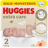 Huggies Pannolini per neonati Newborn taglia 1, 100 pannolini (2 x 50), scatola per mezzo mese