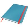 Leitz Quaderno a quadretti di grandi dimensioni, Copertina rigida, Formato B5, 80 fogli, Gamma Cosy, Blu Calmo, 44820061