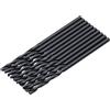 Draper 10 punte per trapano HSS nere, 2,5 mm, 08819, per metallo, legno e plastica