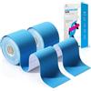 YANGTSUNG Nastro Kinesiologico, 2 rotoli 5cm x 5m Tape Kinesiologico, Tape Sportivo Impermeabile ed Elastico, Kinesio Taping Nastri Amici Della Pelle per Ginocchio Spalla Gomito